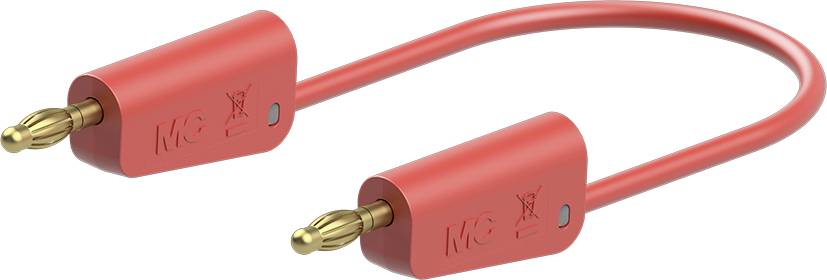 Stäubli LK-4A-S10 Cordon de mesure 75 cm rouge 1 pc(s)