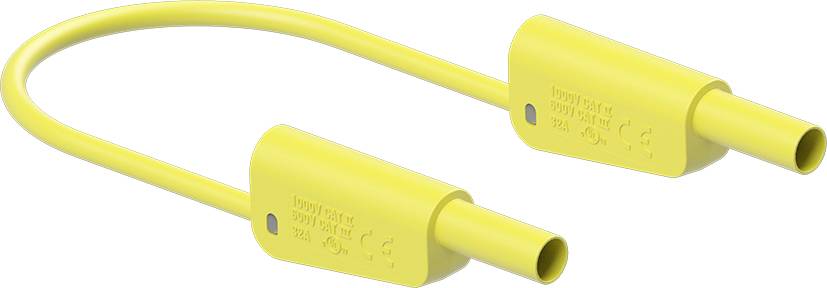 Stäubli SLK-4N-F25 Cordon de mesure 50 cm jaune 1 pc(s)