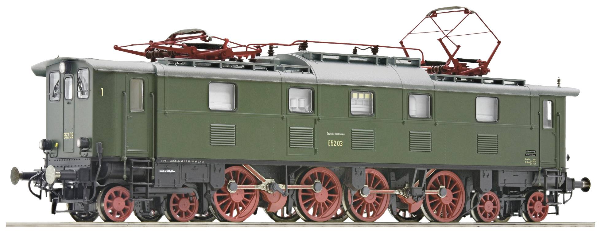 Roco 70063 Locomotive électrique H0 E 52 03 de la DB