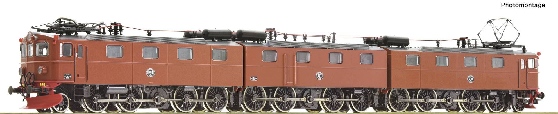 Roco 7520006 Locomotive électrique H0 dm3 de la SJ