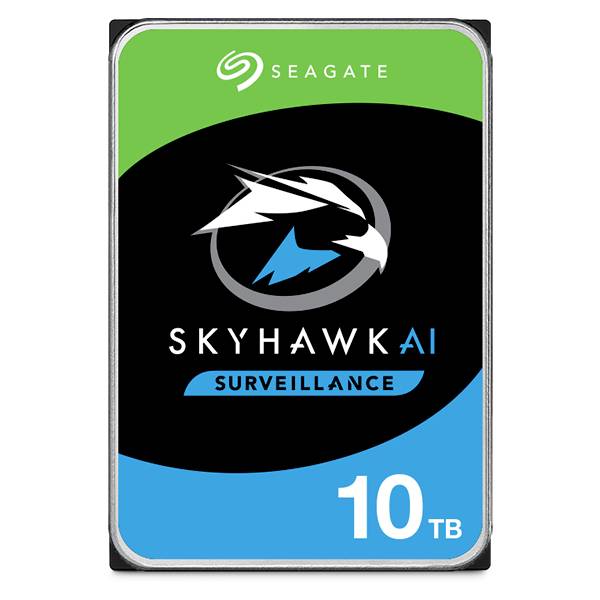 Disque dur interne 8.9 cm (3.5") Seagate SkyHawk™ AI 10 TB SATA III ST10000VE001 vrac