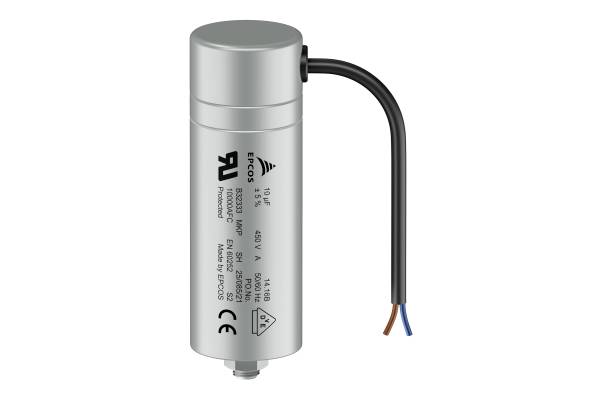 TDK B32333B6506J060 1 pc(s) Condensateur de marche pour moteur 50 µF 450 V/AC 5 % (Ø x H) 53 mm x 149 mm