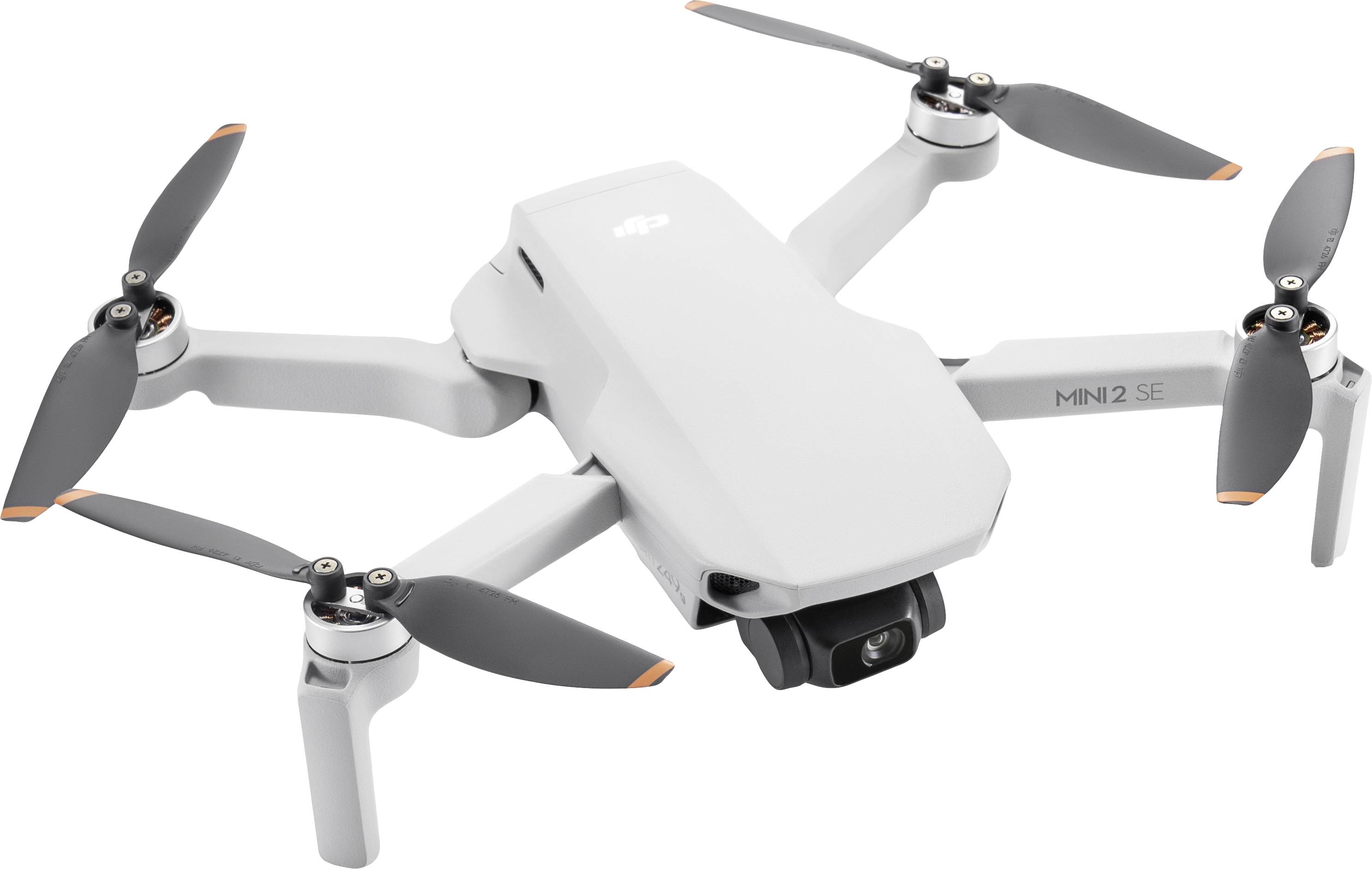 DJI Mini 2 SE Drone quadricoptère prêt à voler (RtF) débutant, prises de vue aériennes, professionnel gris clair (mat)
