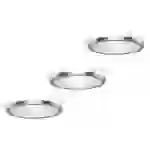 LightMe LM85661 Aqua Luminaire à LED encastrable jeu de 3 LED GX53 18 W argent brillant LightMe LM85661 Aqua Luminaire à LED encastrable jeu de 3 LED GX53 18 W argent brillant