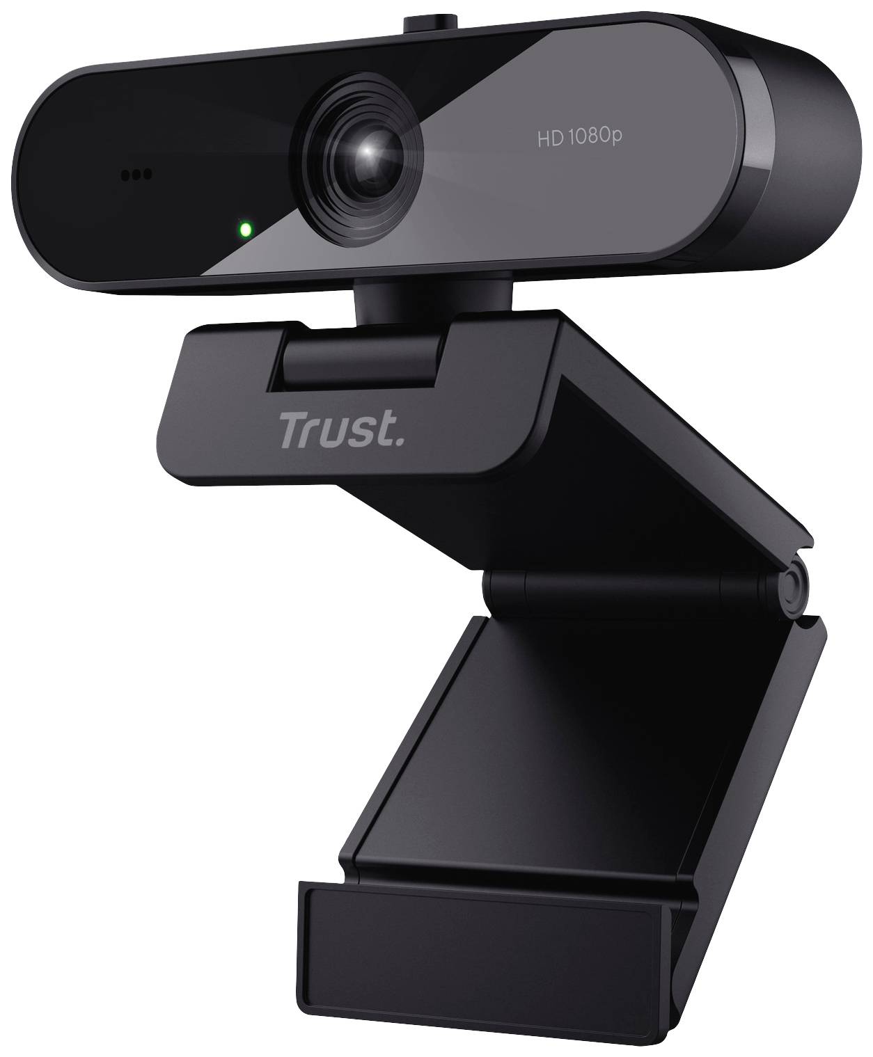 Webcam Full HD Trust TW-200 ECO 1920 x 1080 Pixel pied de support, support à pince