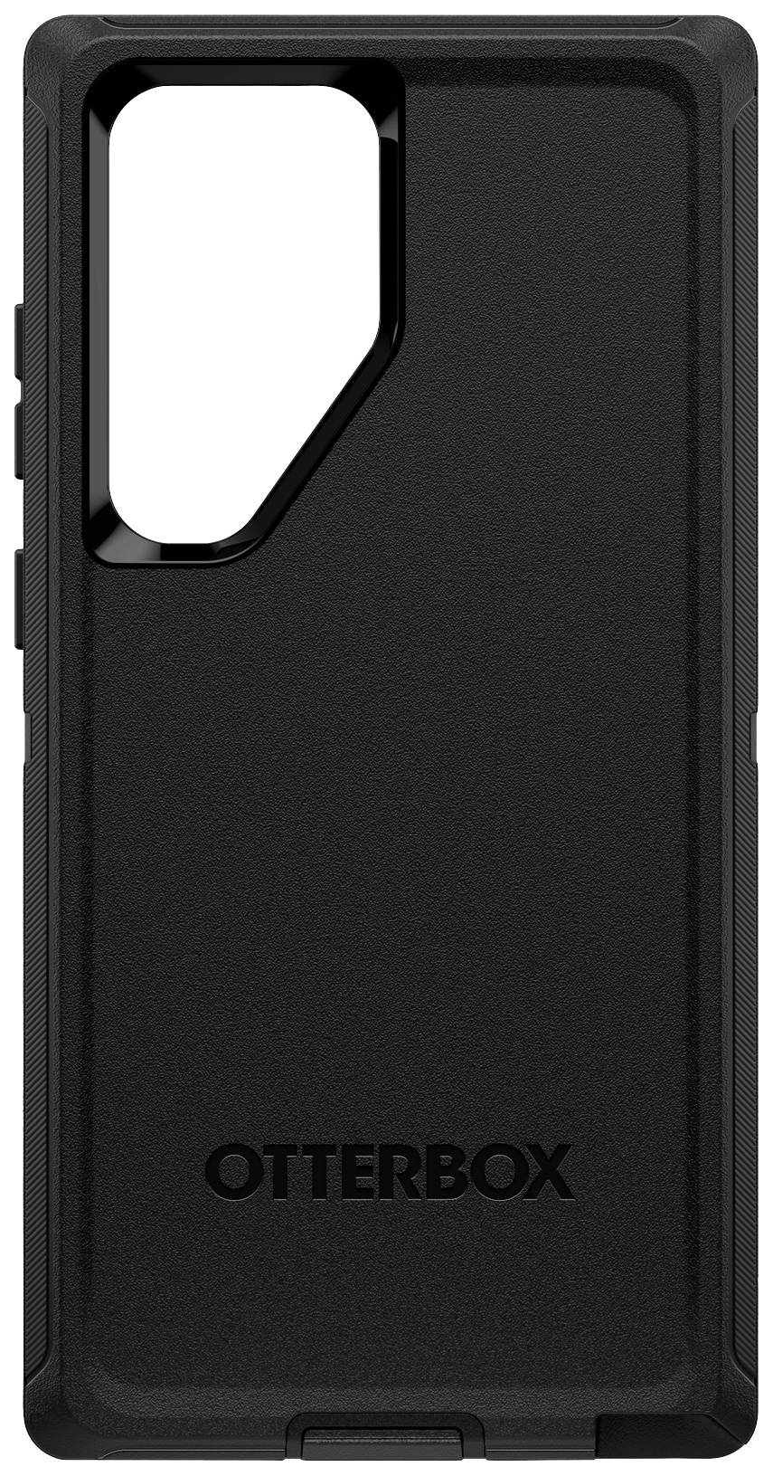 Otterbox Defender Housse Outdoor Samsung Galaxy S23 Ultra noir fonction socle, résistant aux chocs 77-91057