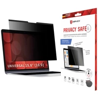 DISPLEX Privacy Safe Film de confidentialité Notebook / MacBook 39,6 cm (15,6") Format d'image: 16:9 01763 Universal DISPLEX Privacy Safe Film de confidentialité Notebook / MacBook 39,6 cm (15,6") Format d'image: 16:9 01763 Universal
