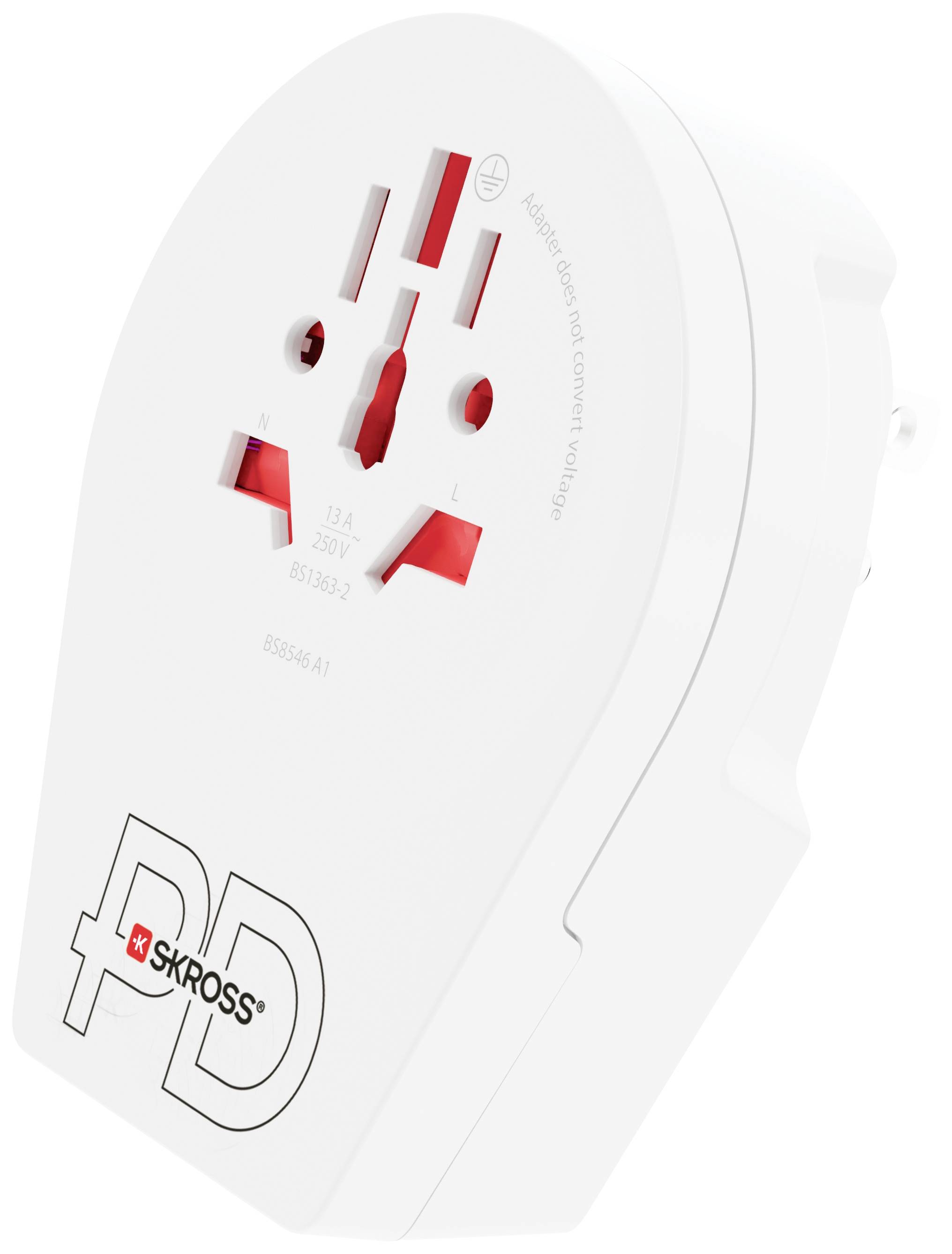 Skross 1.500292 Adaptateur de voyage Country Adapter World to US USB C20PD