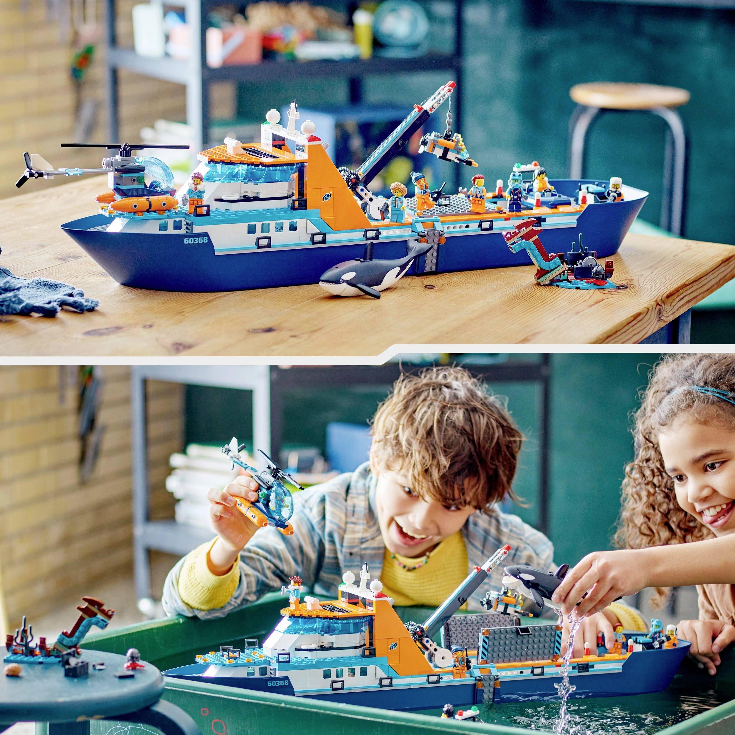 60368 LEGO® CITY Navire de recherche arctique