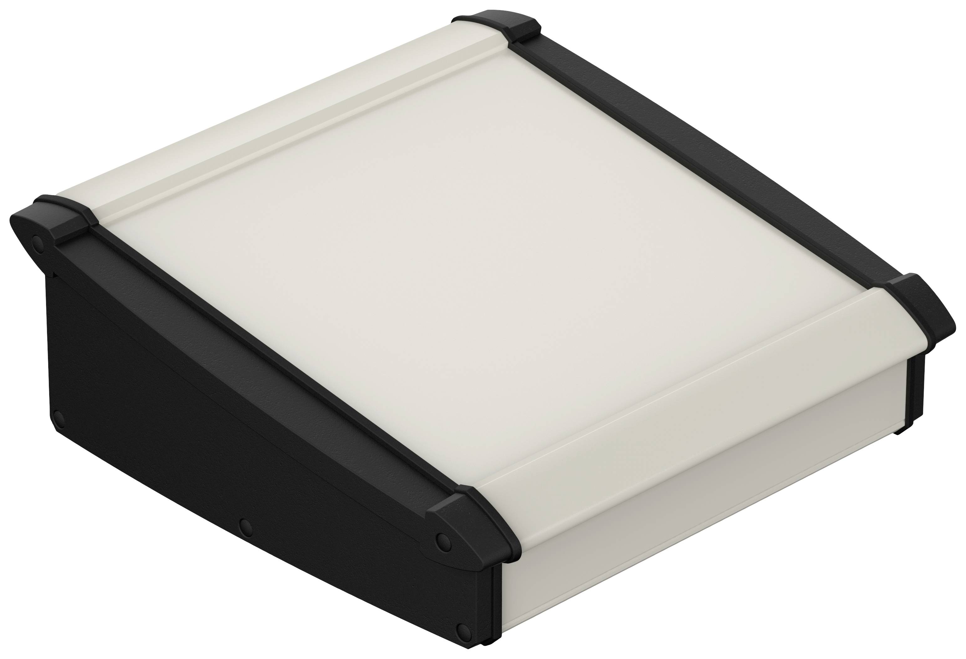 Bopla Alu-Topline ATPH-IP 2385-0200 SET Boîtier pupitre (L x l x H) 232.60 x 200 x 86.20 mm aluminium, ABS naturel, noir