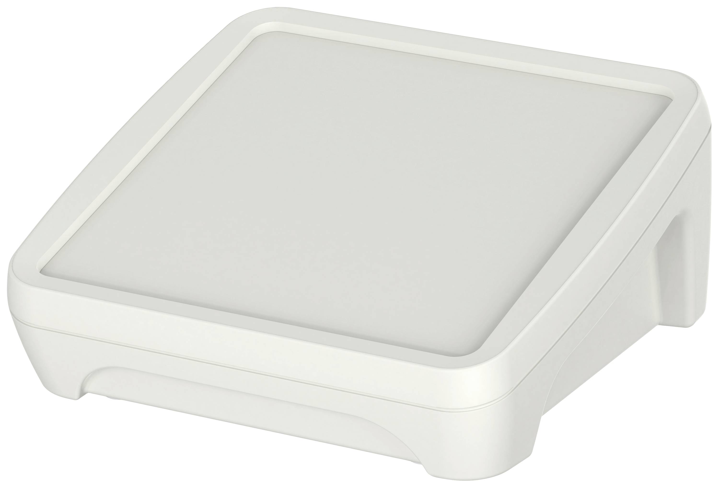 Bopla BoPad BOP 1212 P-9016-SET Boîtier pupitre (L x l x H) 122 x 118 x 57.60 mm ABS blanc (RAL 9016) 1 pc(s)