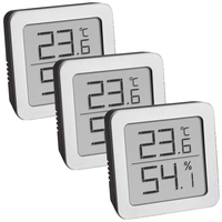 TFA Dostmann Thermo-hygromètre argent, noir 95.2019.54 TFA Dostmann Thermo-hygromètre argent, noir 95.2019.54