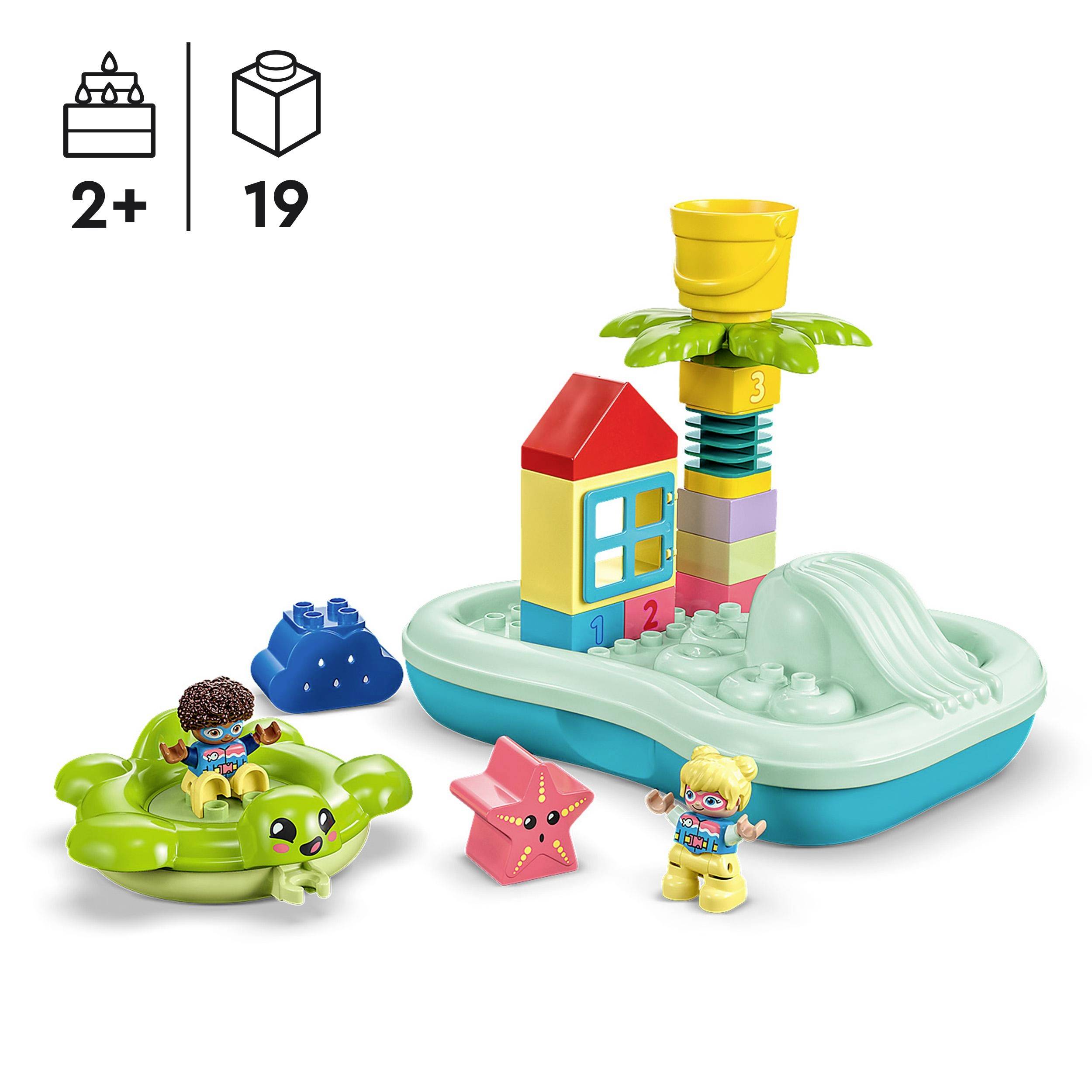 10989 LEGO® DUPLO® Toboggan aquatique