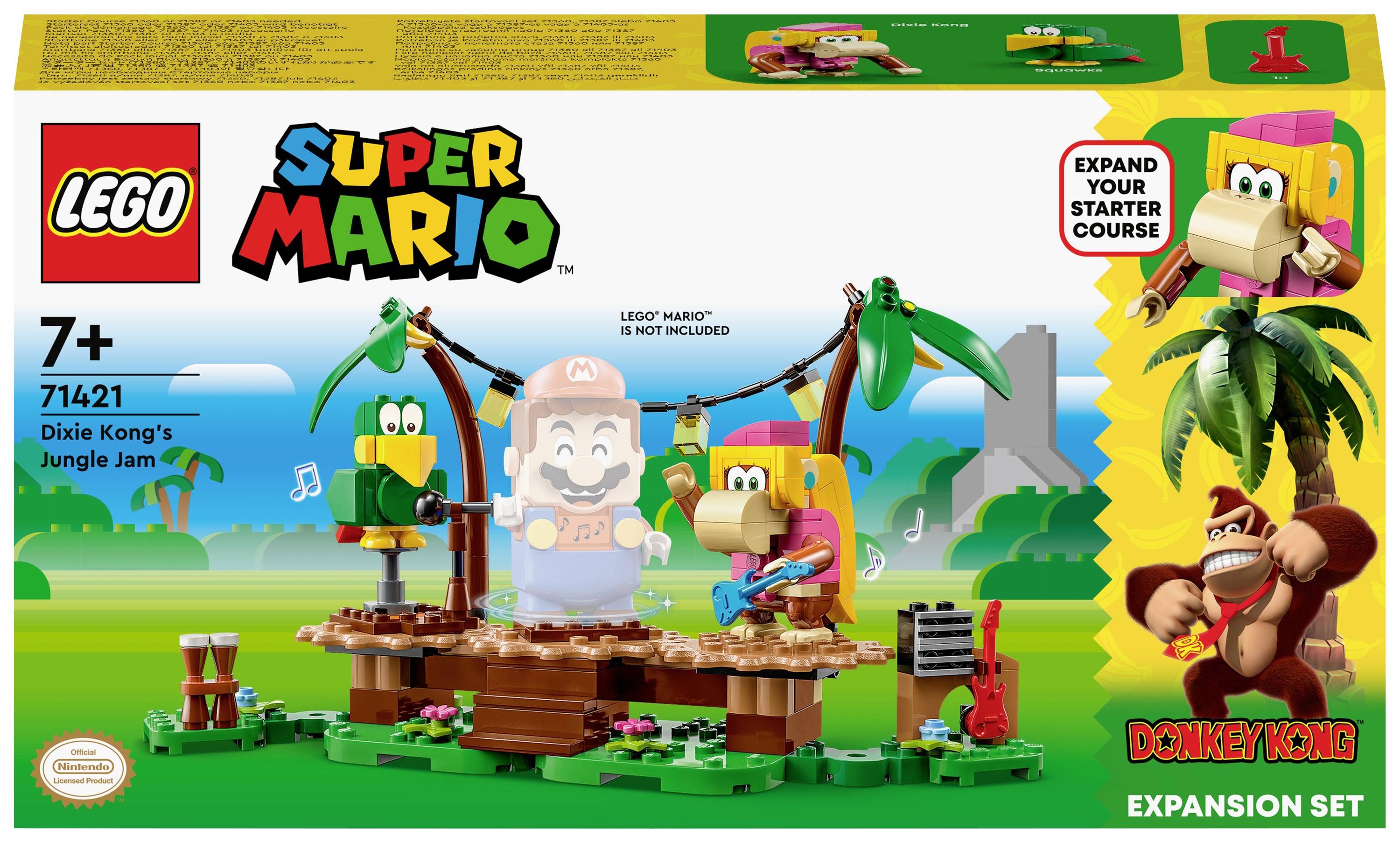 71421 LEGO® Super Mario™ SET d'extension Dixie Kongs jungle-Jam