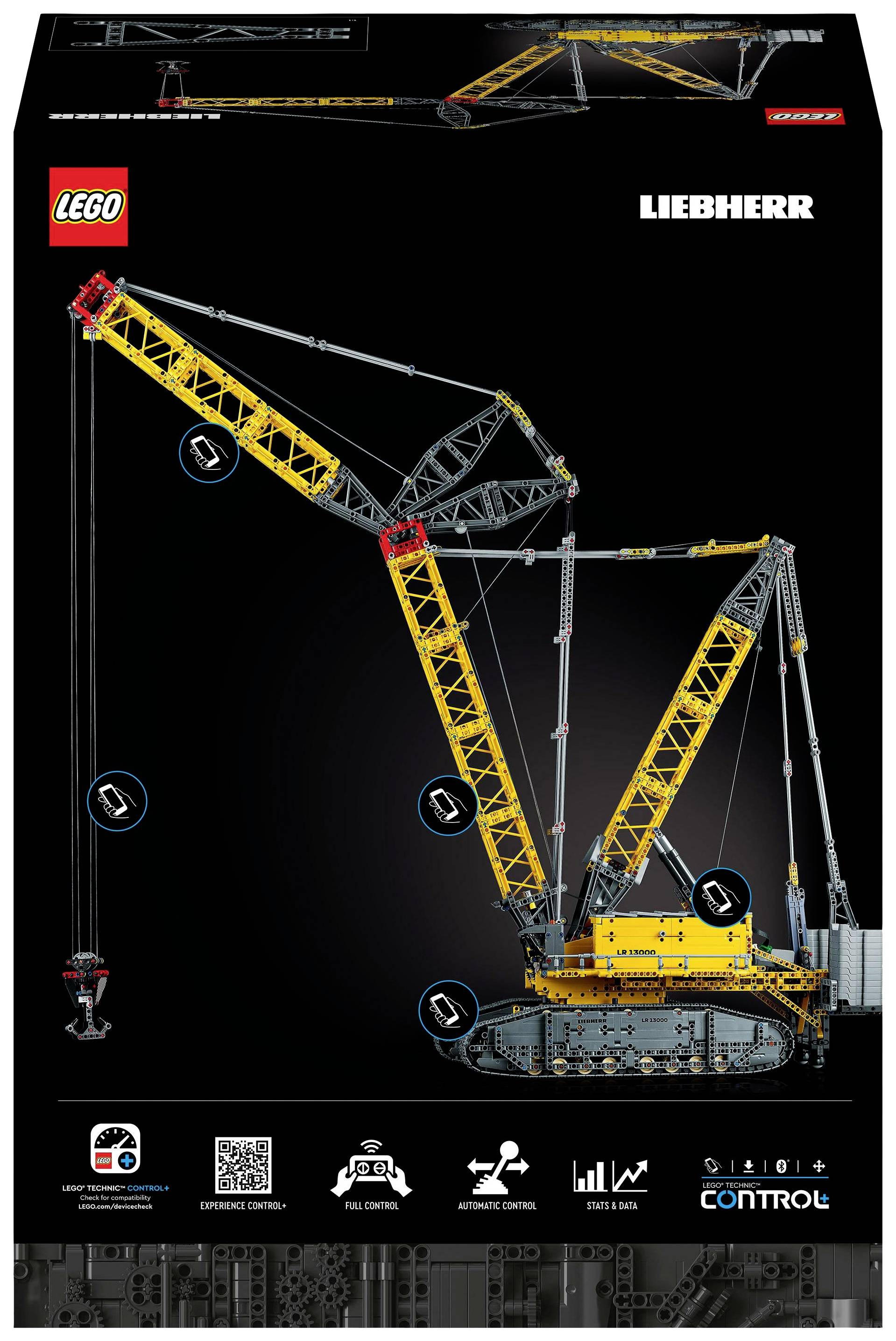 42146 LEGO® TECHNIC Grue à chenilles Liebherr LR 13000