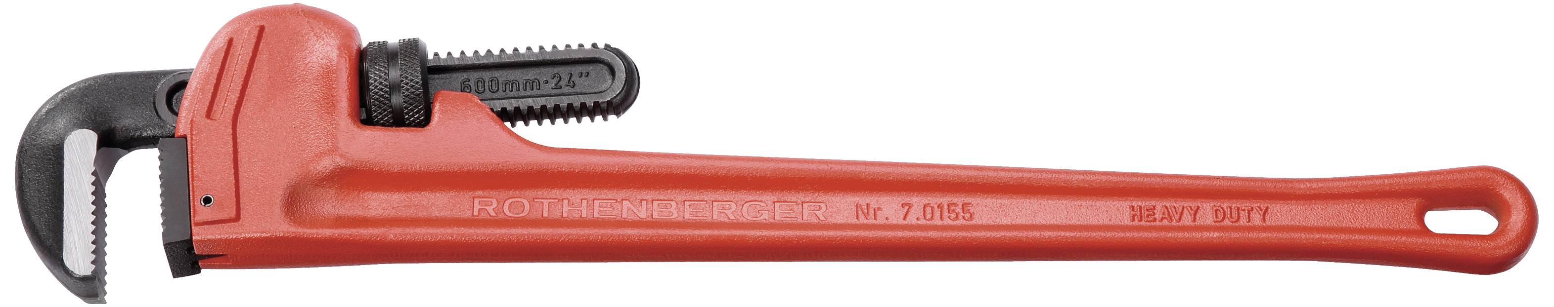 Rothenberger Heavy Duty 24" 70155 Clé serre-tubes à une main 3"