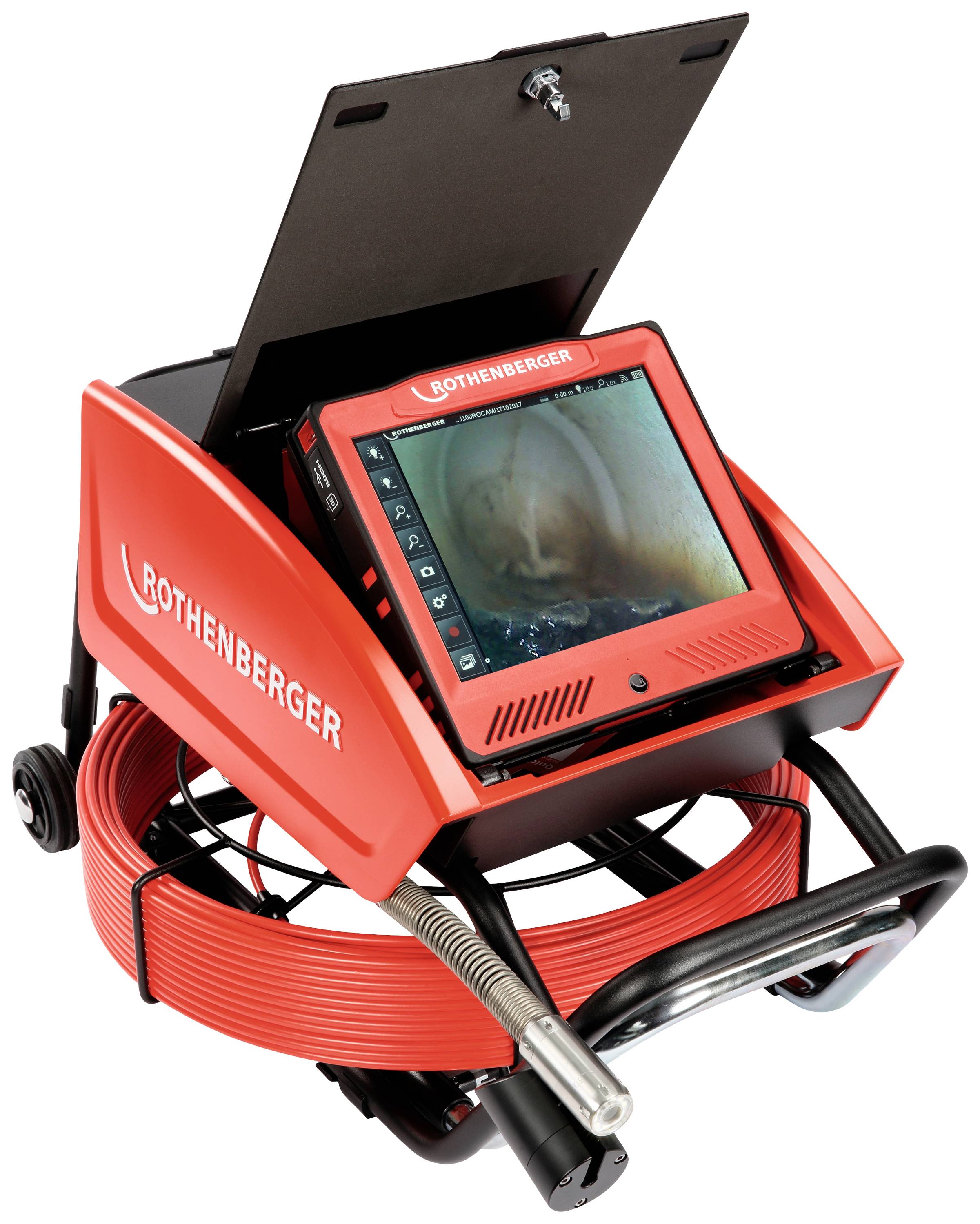 Rothenberger Caméra d'inspection de tube ROCAM 4 plus - câble 65 m, tête 30 mm eu 1500002615