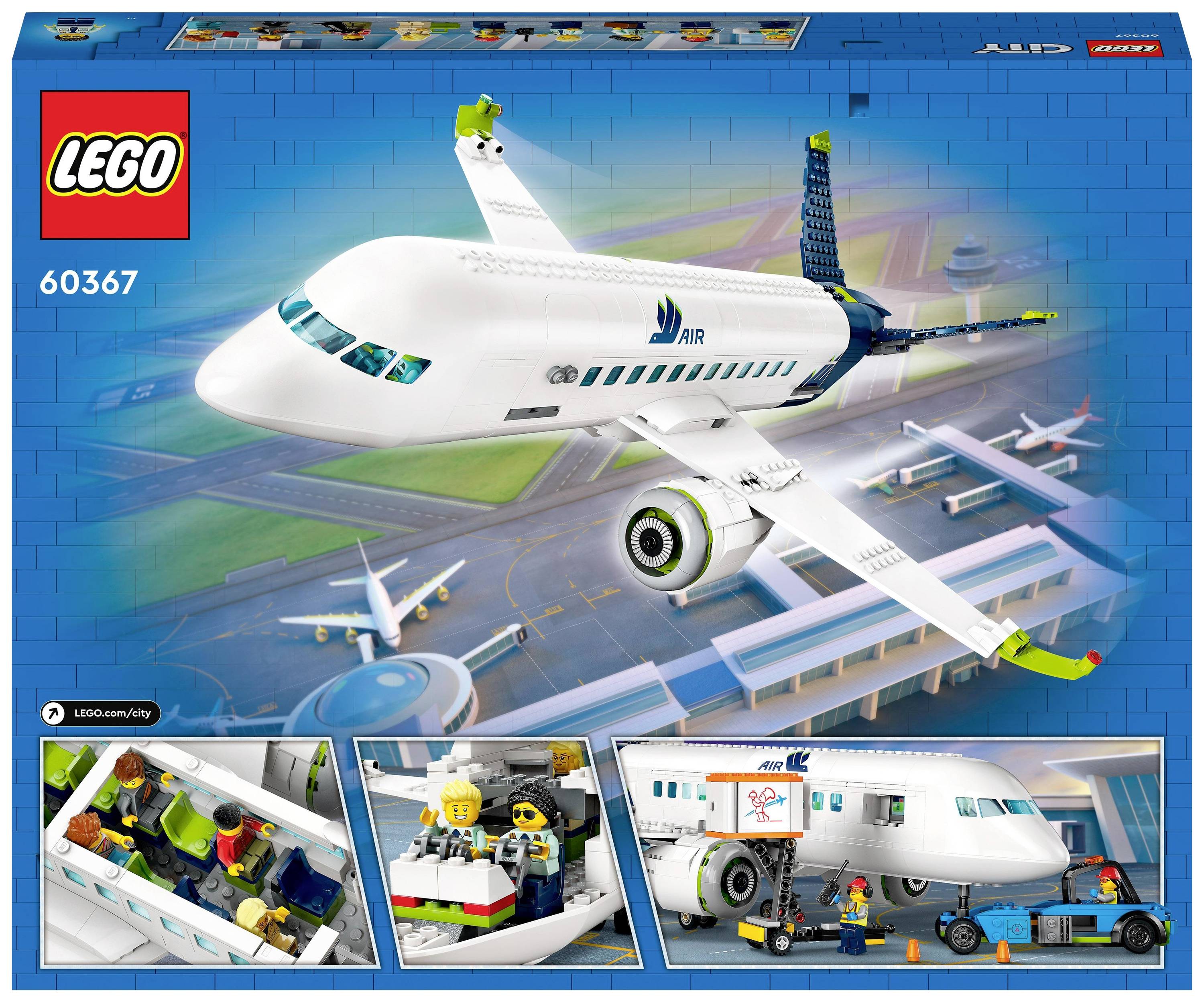 60367 LEGO® CITY Avion de plaisance