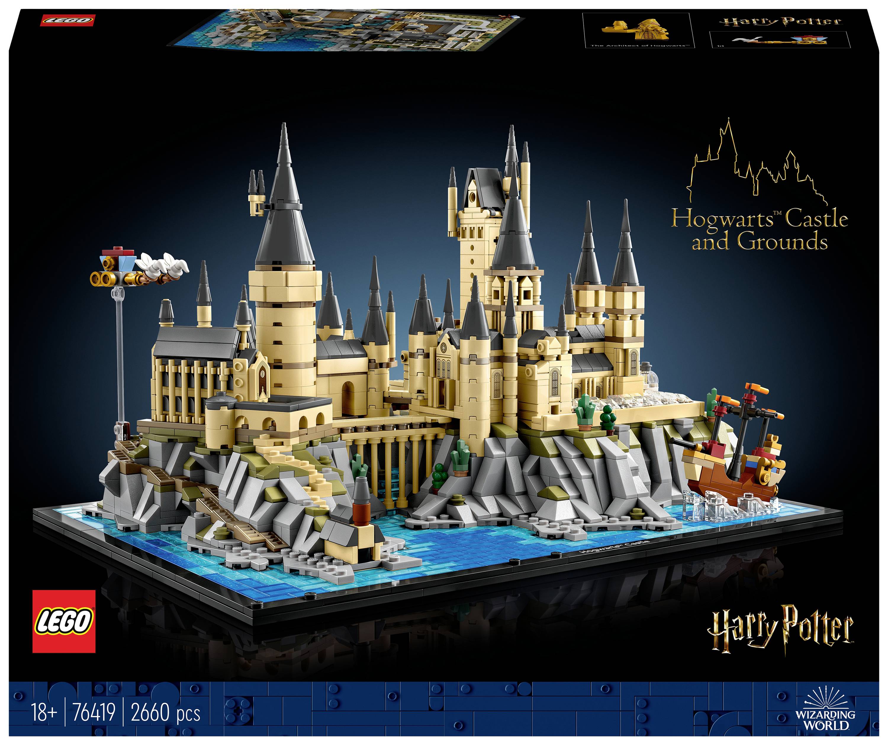 Le château et le domaine de Poudlard LEGO® HARRY POTTER™ 76419