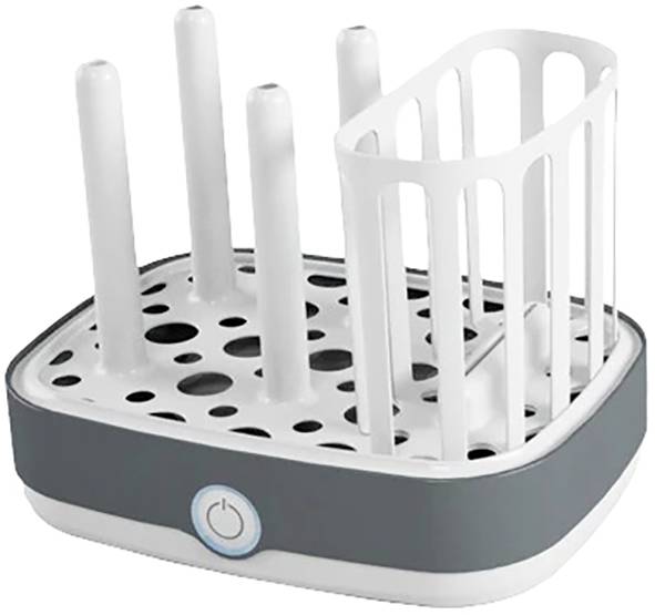 NUK Vario Express Set Stérilisateur biberon blanc/noir
