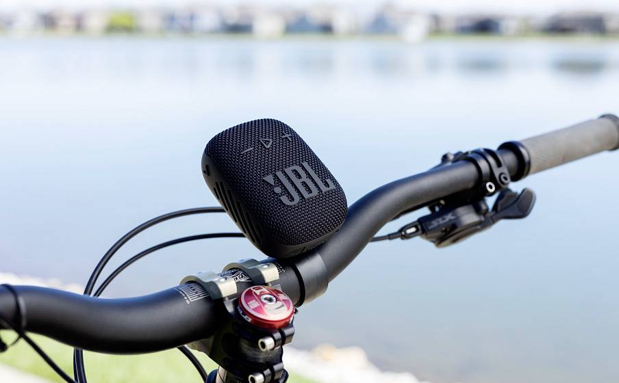 JBL Wind3SBLK Enceinte Bluetooth avec support, étanche à l'eau noir