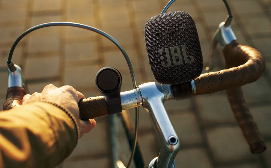 JBL Wind3SBLK Enceinte Bluetooth avec support, étanche à l'eau noir