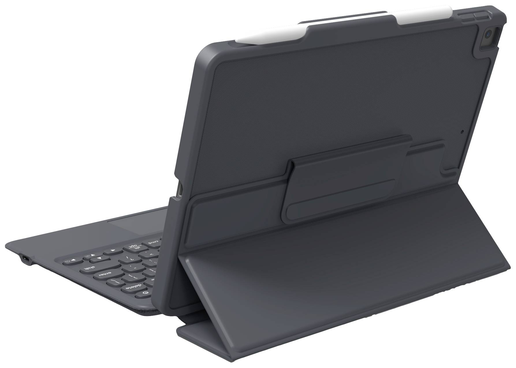 ZAGG ProKeys with Trackpad Clavier pour tablette avec étui Adapté à la marque (tablette): Apple iPad 10.2 (2019), iPad 10.2 (2020)
