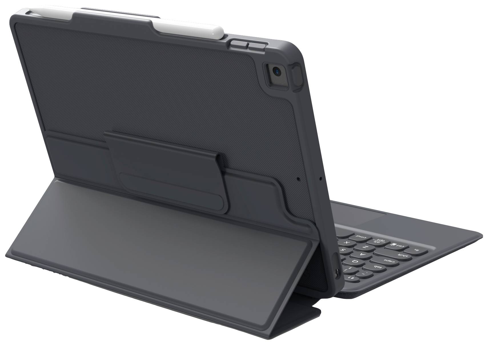 ZAGG ProKeys with Trackpad Clavier pour tablette avec étui Adapté à la marque (tablette): Apple iPad 10.2 (2019), iPad 10.2 (2020)