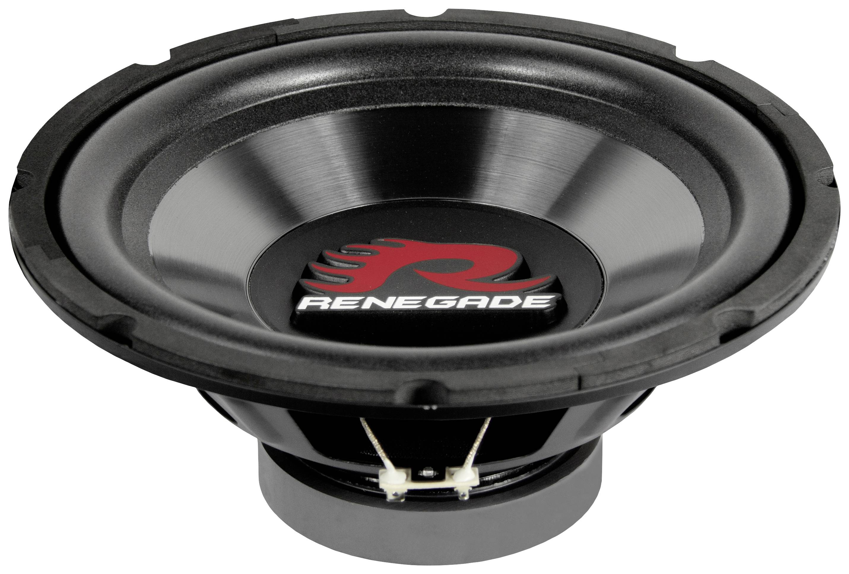 Renegade RXW104 Subwoofer passif pour auto 500 W 4 Ω