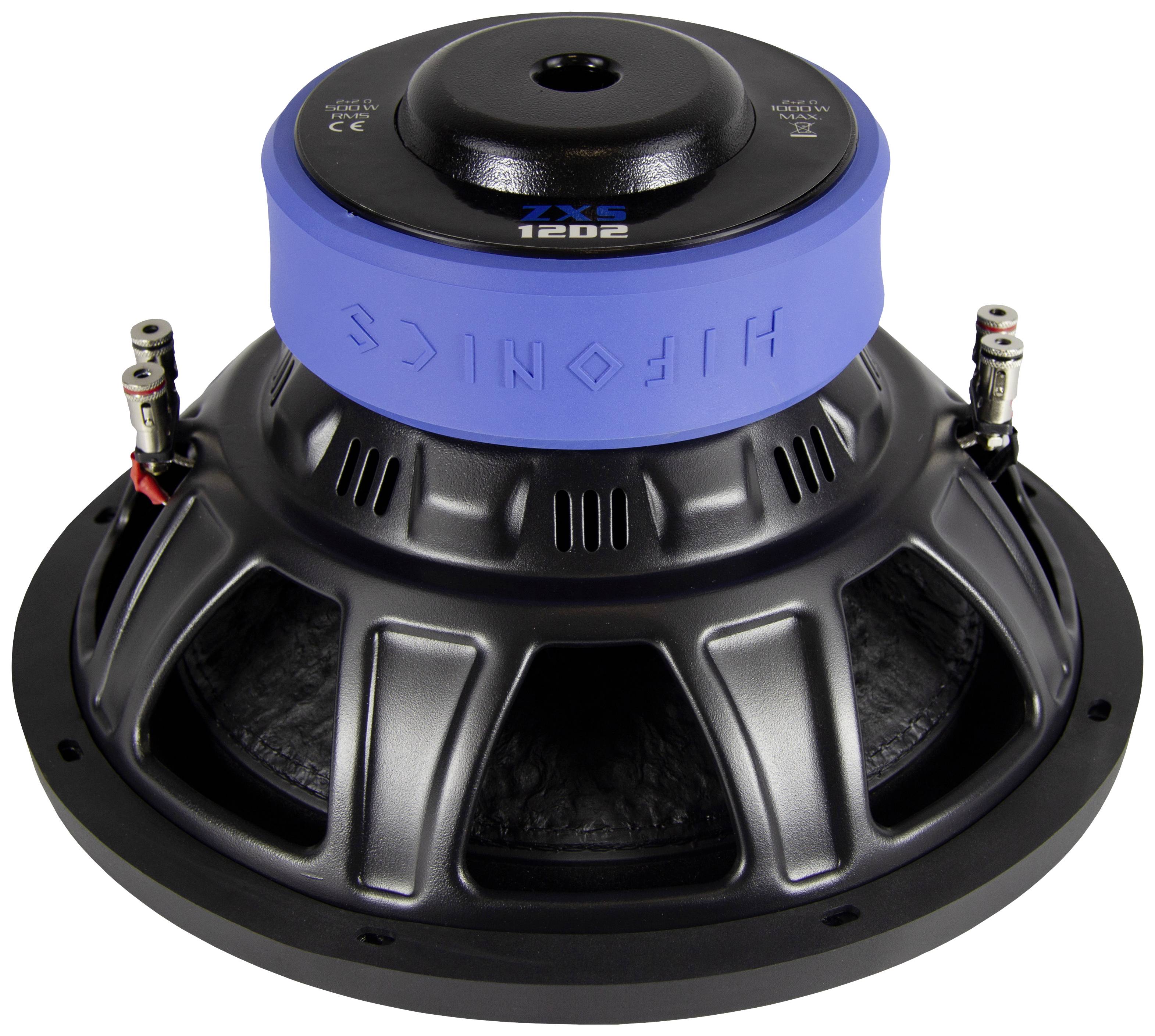 Hifonics ZXS12D2 Subwoofer passif pour auto 1000 W 2 Ω, 2 Ω