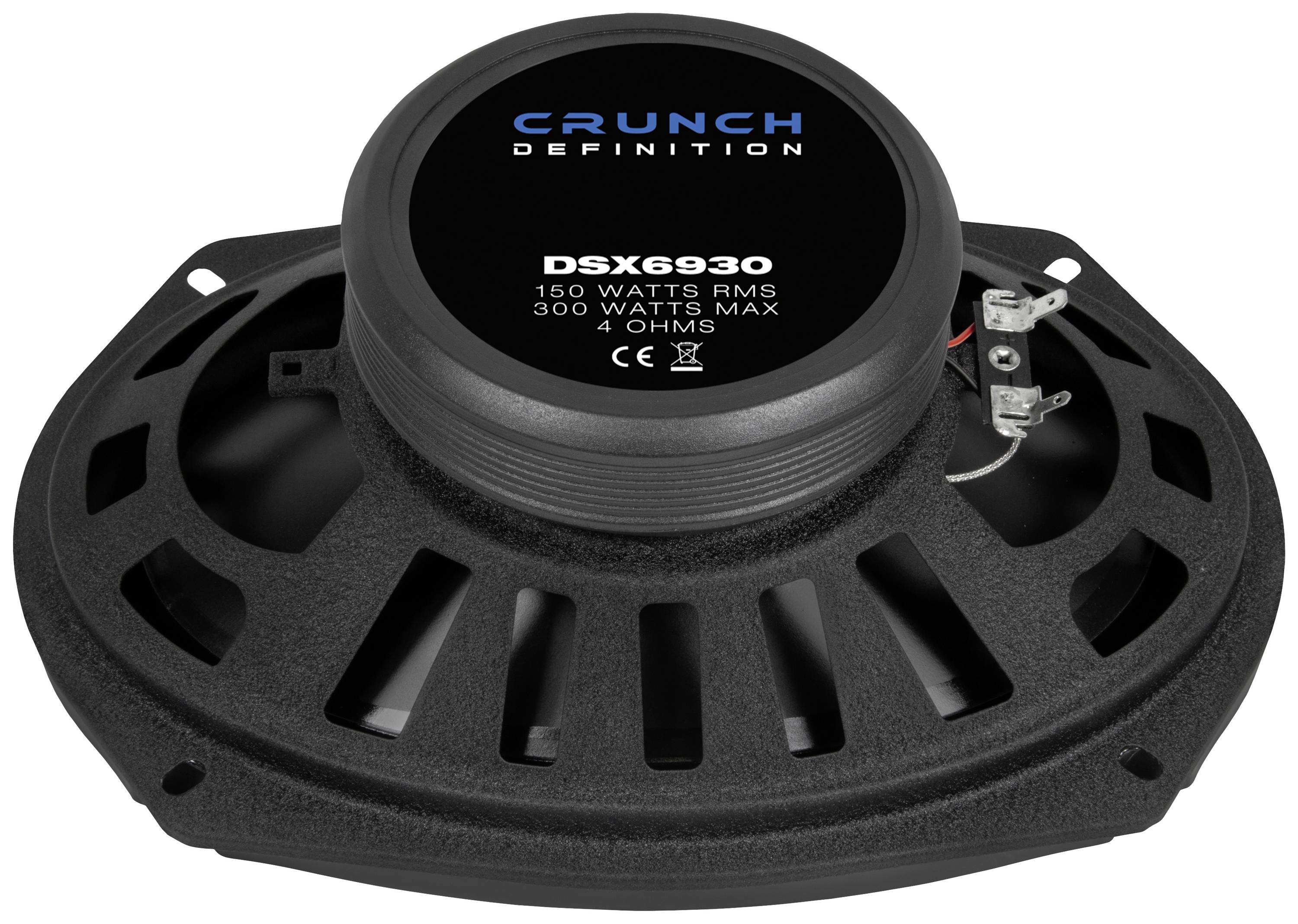 Crunch DSX6930 Haut-parleur triaxial 3 voies à encastrer 300 W Contenu: 1 pc(s)