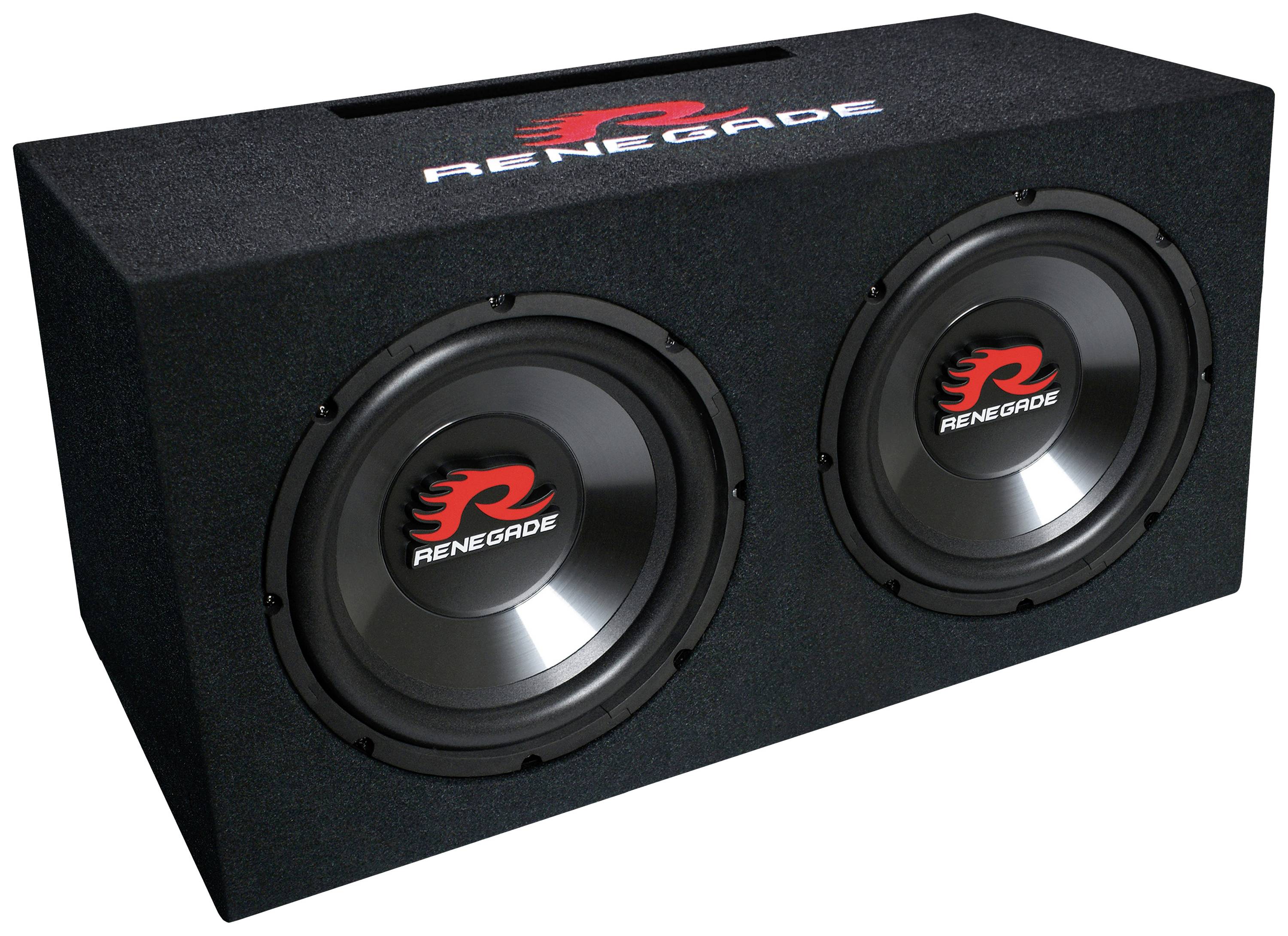 Renegade RXV1002 Subwoofer passif pour auto 1000 W