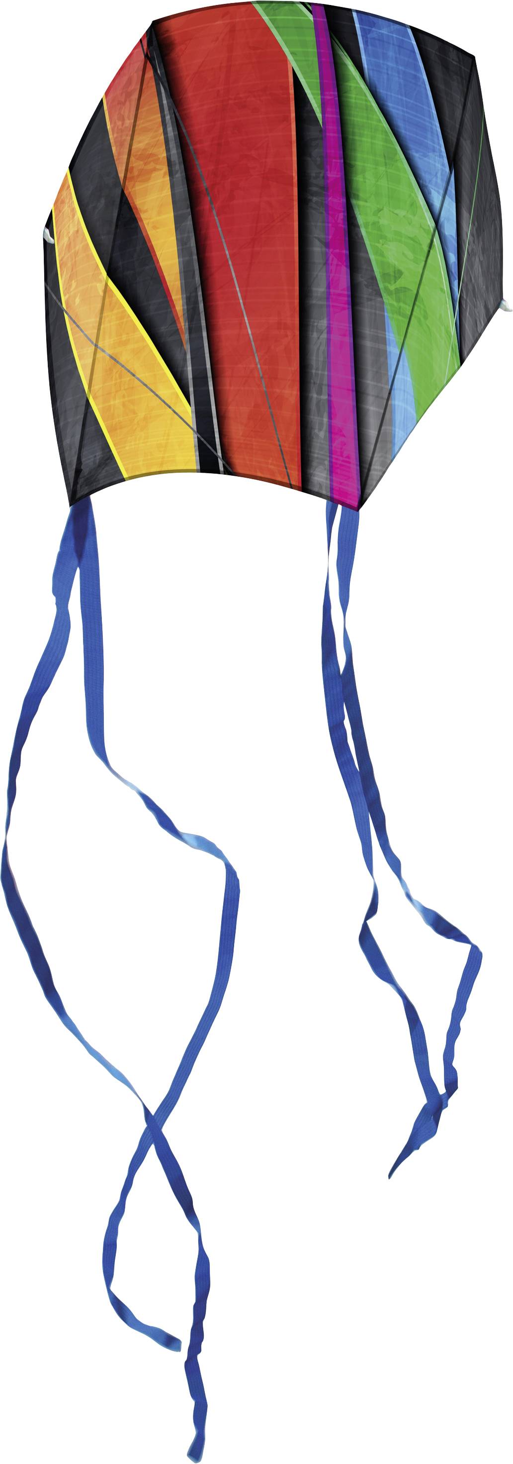 Günther Flugspiele 1 ligne Cerf-volant Cerf-volant Fantasy Sled-Kite Force du vent supportée 3 - 6 bft