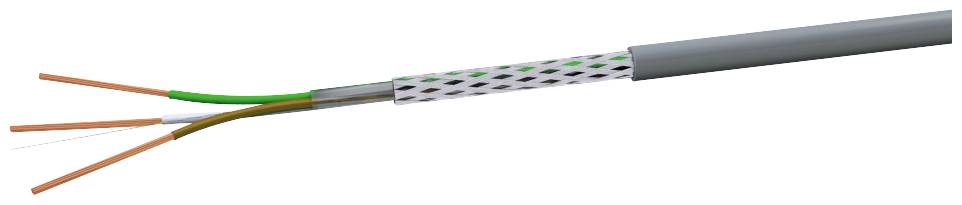 VOKA Kabelwerk LiYCY Câble de commande gris-argent (RAL 7001) LIYCY3 100 m