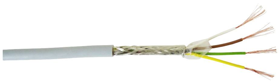 VOKA Kabelwerk LiYCY Câble de commande gris-argent (RAL 7001) LIYCY5X025 100 m