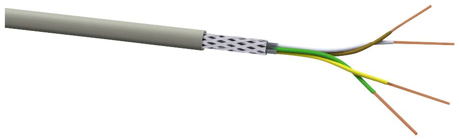 VOKA Kabelwerk LiYCY Câble de commande gris galet (RAL 7032) LIYCY4X2X025 100 m