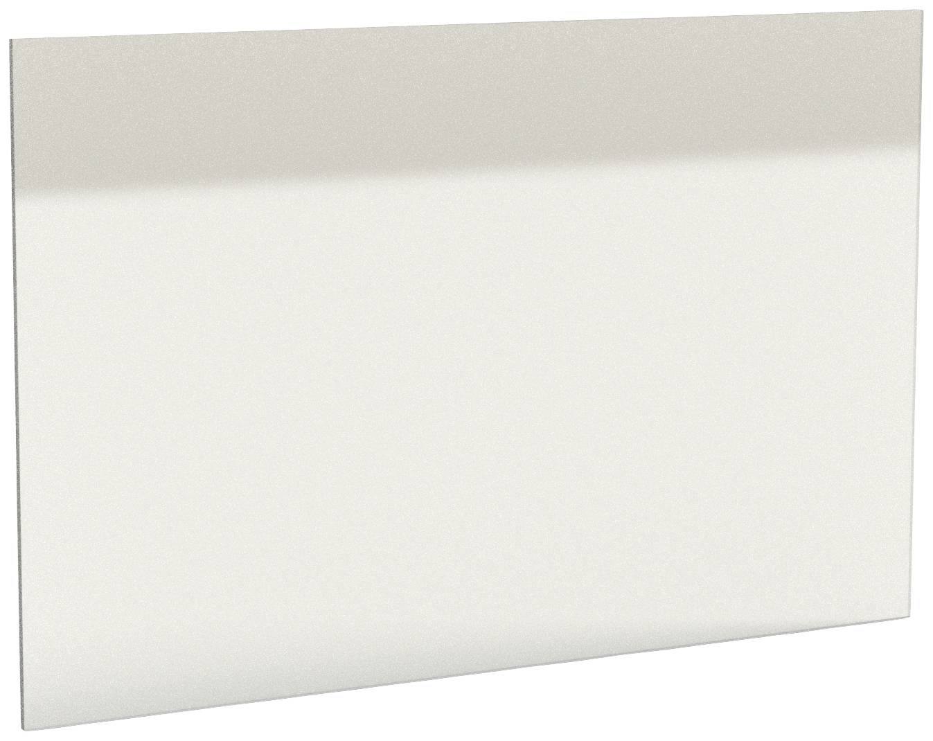 Un panneau rectangulaire et plat devant un fond blanc, probablement un radiateur ou une installation murale similaire.