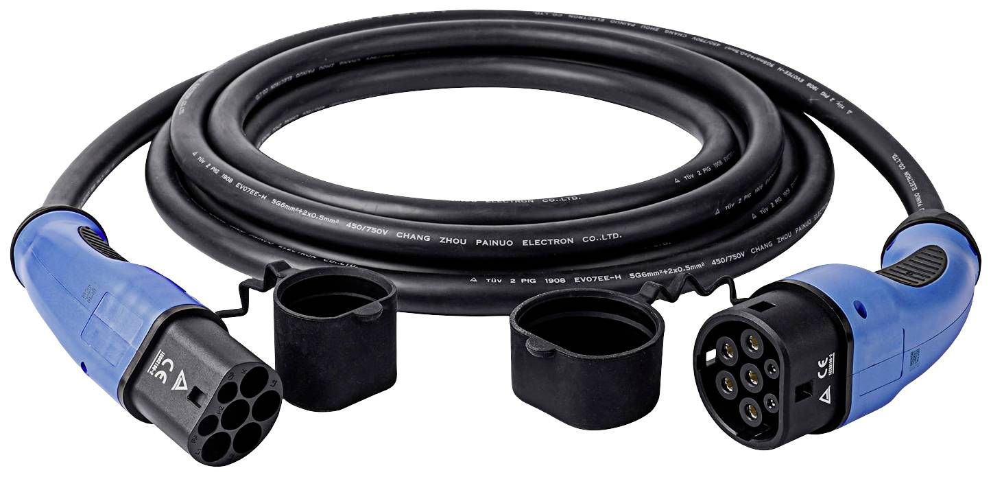 Akyga AK-EC-16 Câble de charge pour véhicule électrique 6.00 m