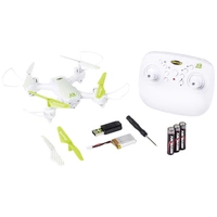 Carson Modellsport X4 Quadcopter 210 2.4G 100% RTF Drone quadricoptère prêt à voler (RtF) blanc Carson Modellsport X4 Quadcopter 210 2.4G 100% RTF Drone quadricoptère prêt à voler (RtF) blanc