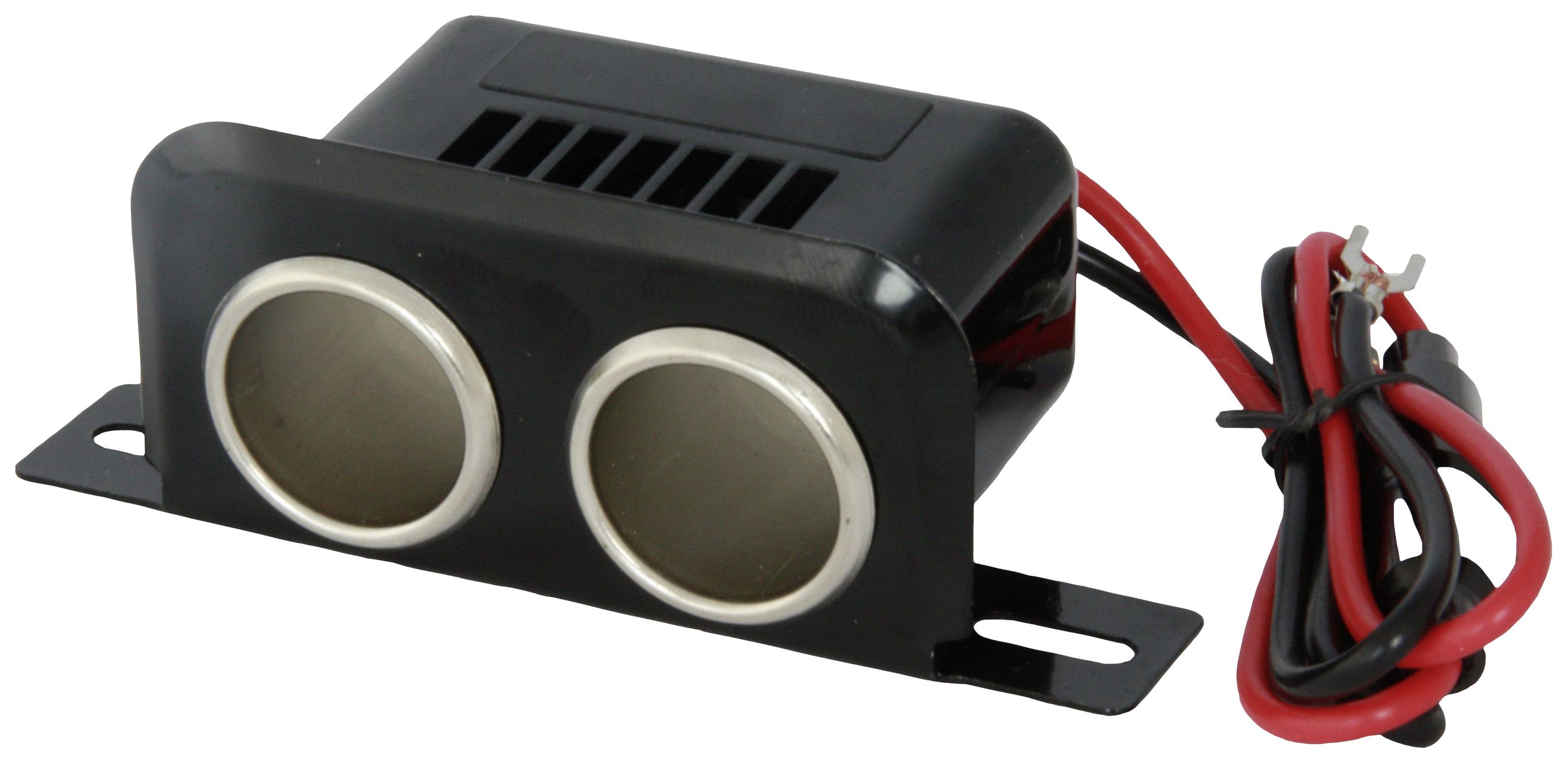 HP Autozubehör Prise double Charge de courant max=10 A Montage sur ou sous-construction 12/24 V