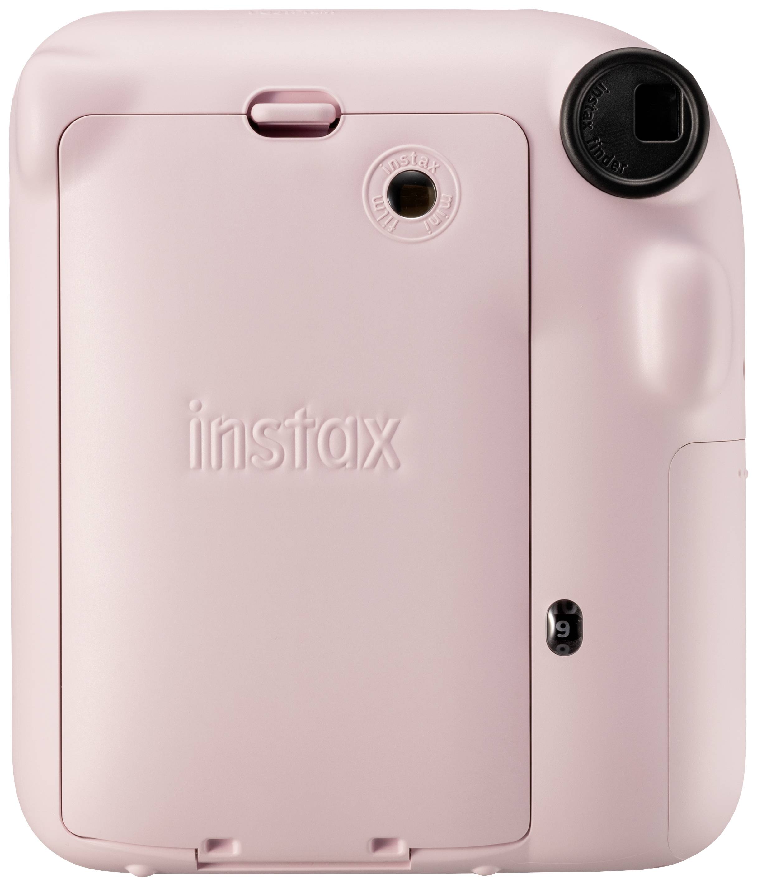 Fujifilm instax mini 12 Blossom Pink Appareil photo à développement instantané bouton de rose