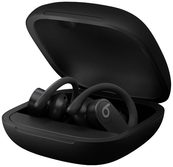 Beats Powerbeats Pro Écouteurs intra-auriculaires Bluetooth Stereo noir Suppression du bruit du microphone boîtier de charge
