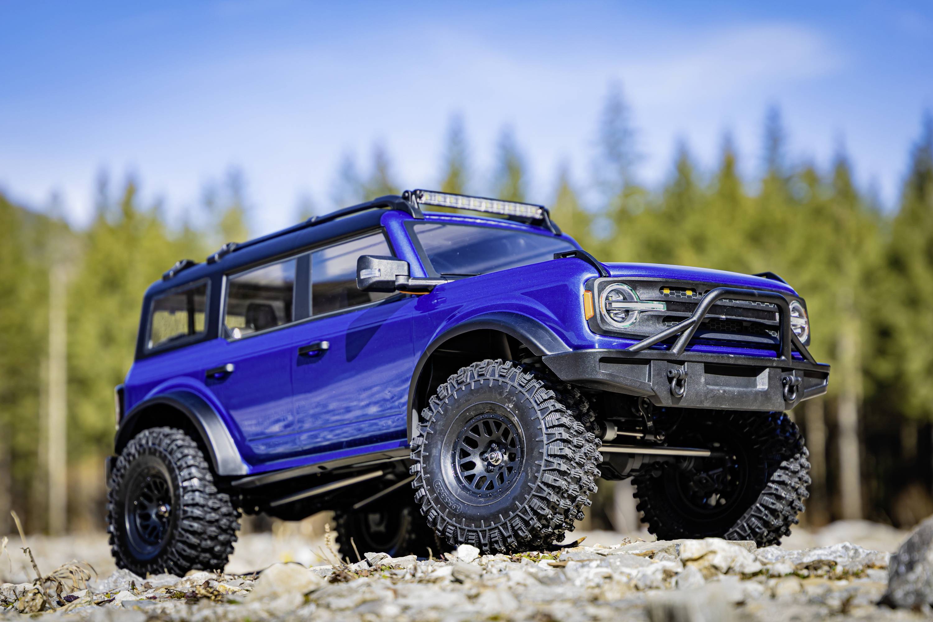 Absima CR1.8 Chassis BronX brushed 1:8 Auto RC électrique Crawler 4 roues motrices (4WD) prêt à fonctionner (RtR) 2,4 GHz