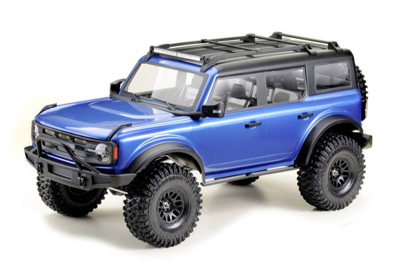 Absima CR1.8 Chassis BronX brushed 1:8 Auto RC électrique Crawler 4 roues motrices (4WD) prêt à fonctionner (RtR) 2,4 GHz