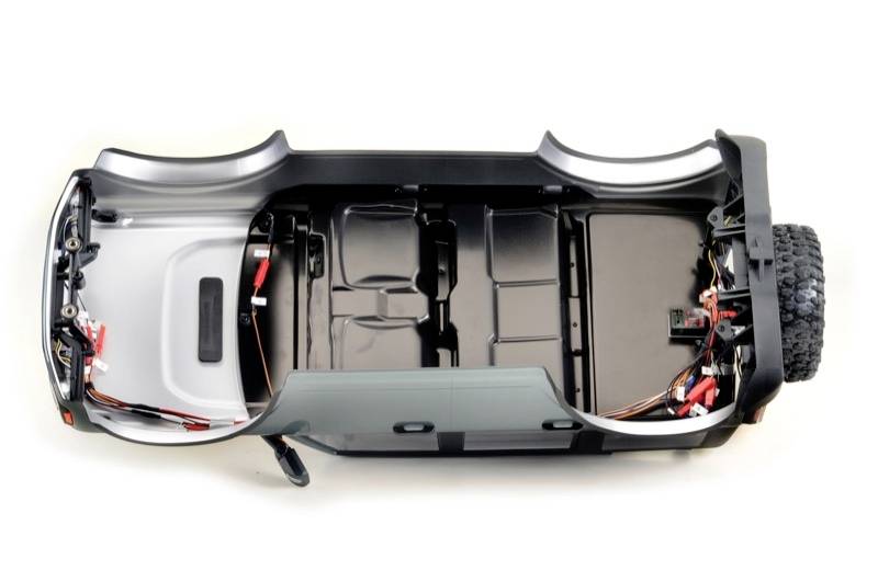 Absima CR1.8 Chassis BronX brushed 1:8 Auto RC électrique Crawler 4 roues motrices (4WD) prêt à fonctionner (RtR) 2,4 GHz