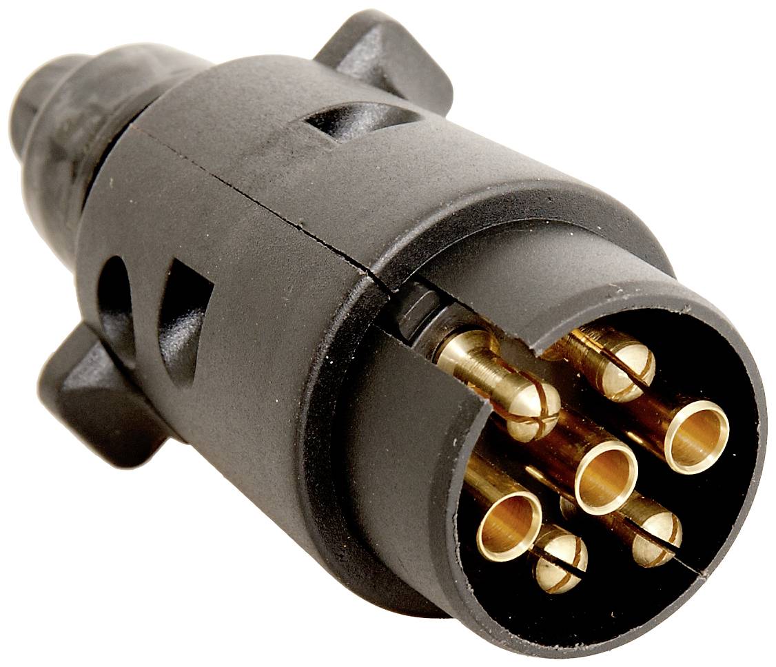 HP Autozubehör 28254 Prise mâle pour remorque [prise femelle 7 pôles - prise mâle 7 pôles] plastique