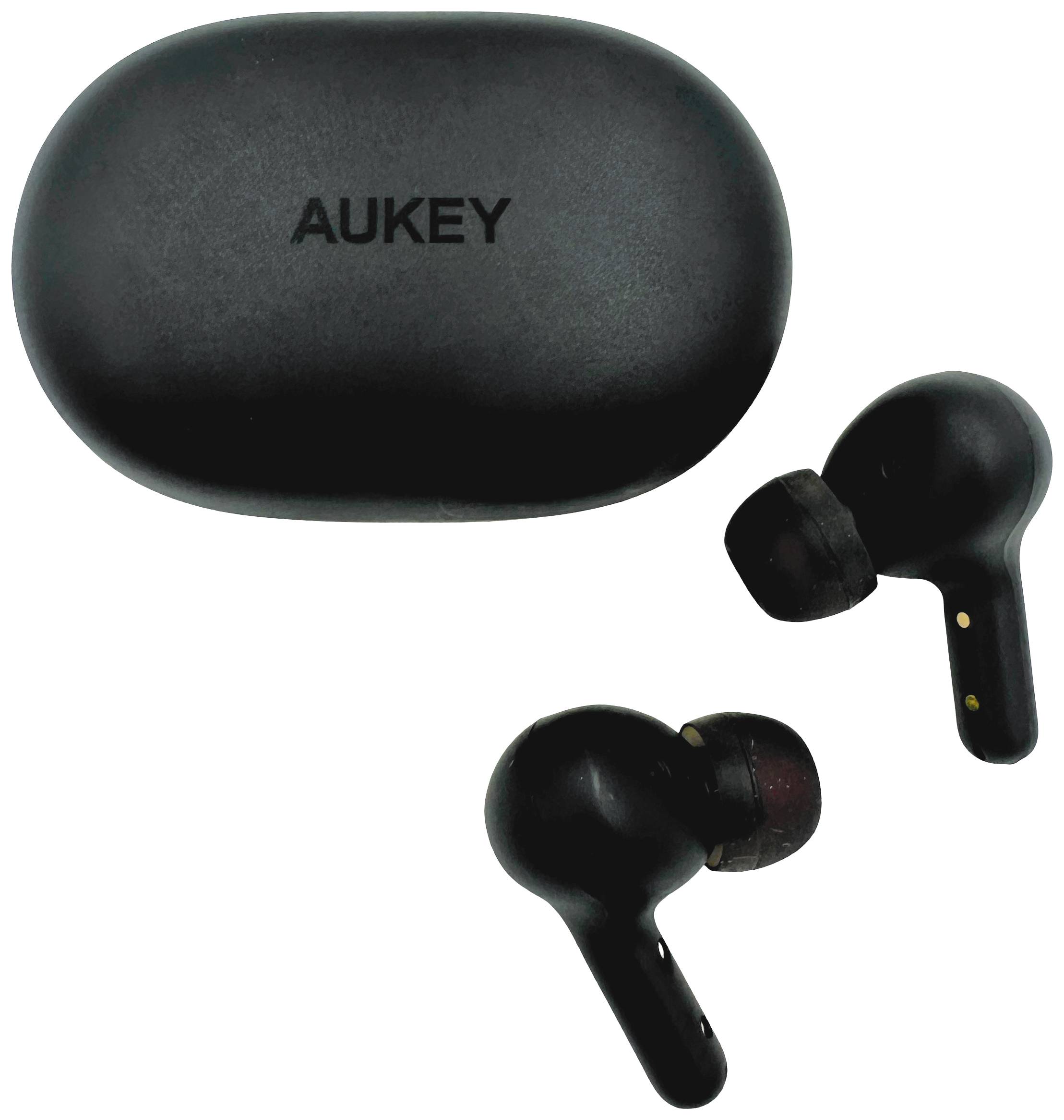 Aukey 5.0 Touch téléphone portable Écouteurs intra-auriculaires Bluetooth noir