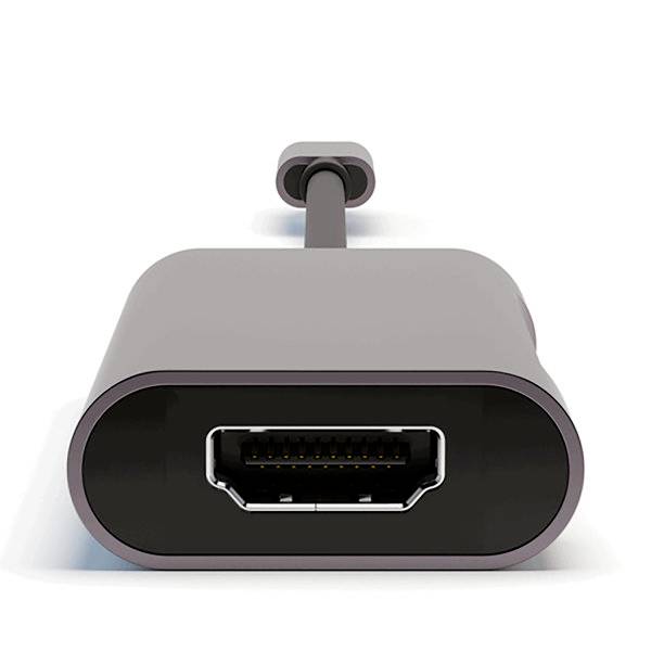 Hub USB 3.0 4Smarts 3in1 Kompakt Hub gris