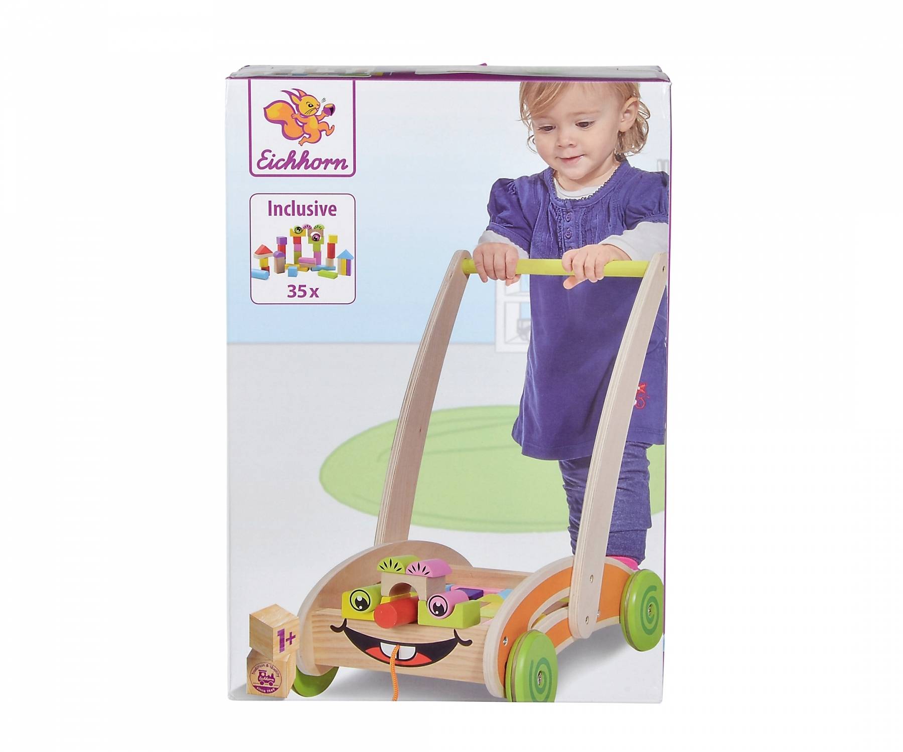 Chariot à apprendre à jouer et à courir