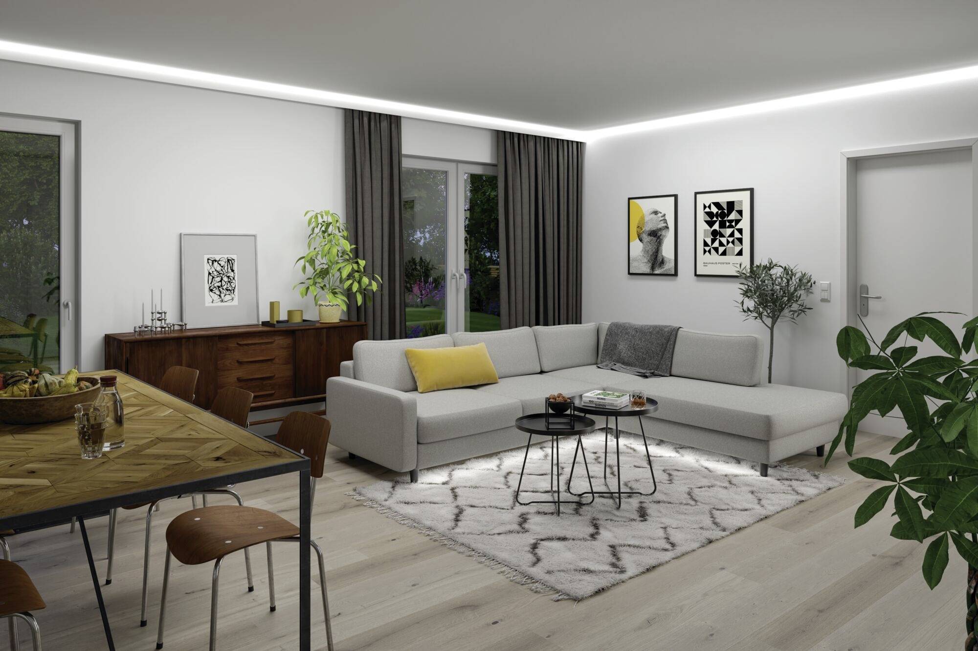 Paulmann 70529 Ruban LED (Base) 230 V 3 m blanc chaud, RVBB 1 set